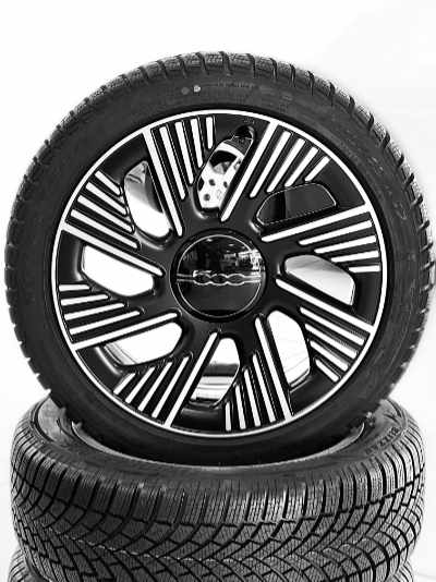 ALU-Winterradsatz Fiat 500e · 8 Speichen