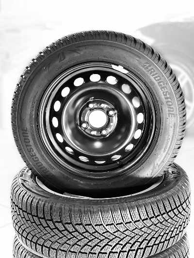 Winterradsatz · Stahlfelge Fiat Panda & Fiat 500