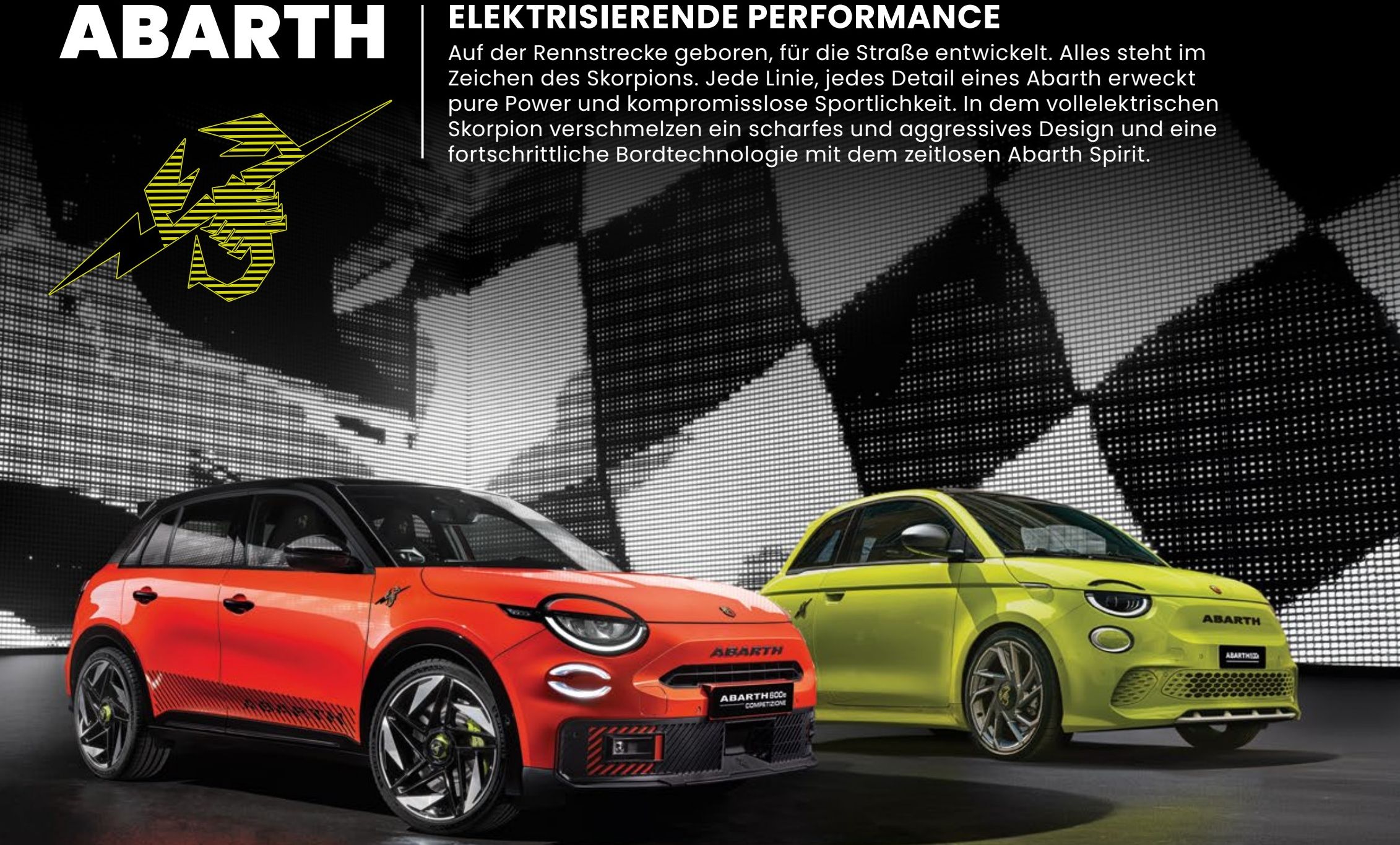 Abarth elektrisierende Performance